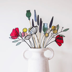 Open afbeelding in diavoorstelling Wilde bloemen boeket - Samengesteld

