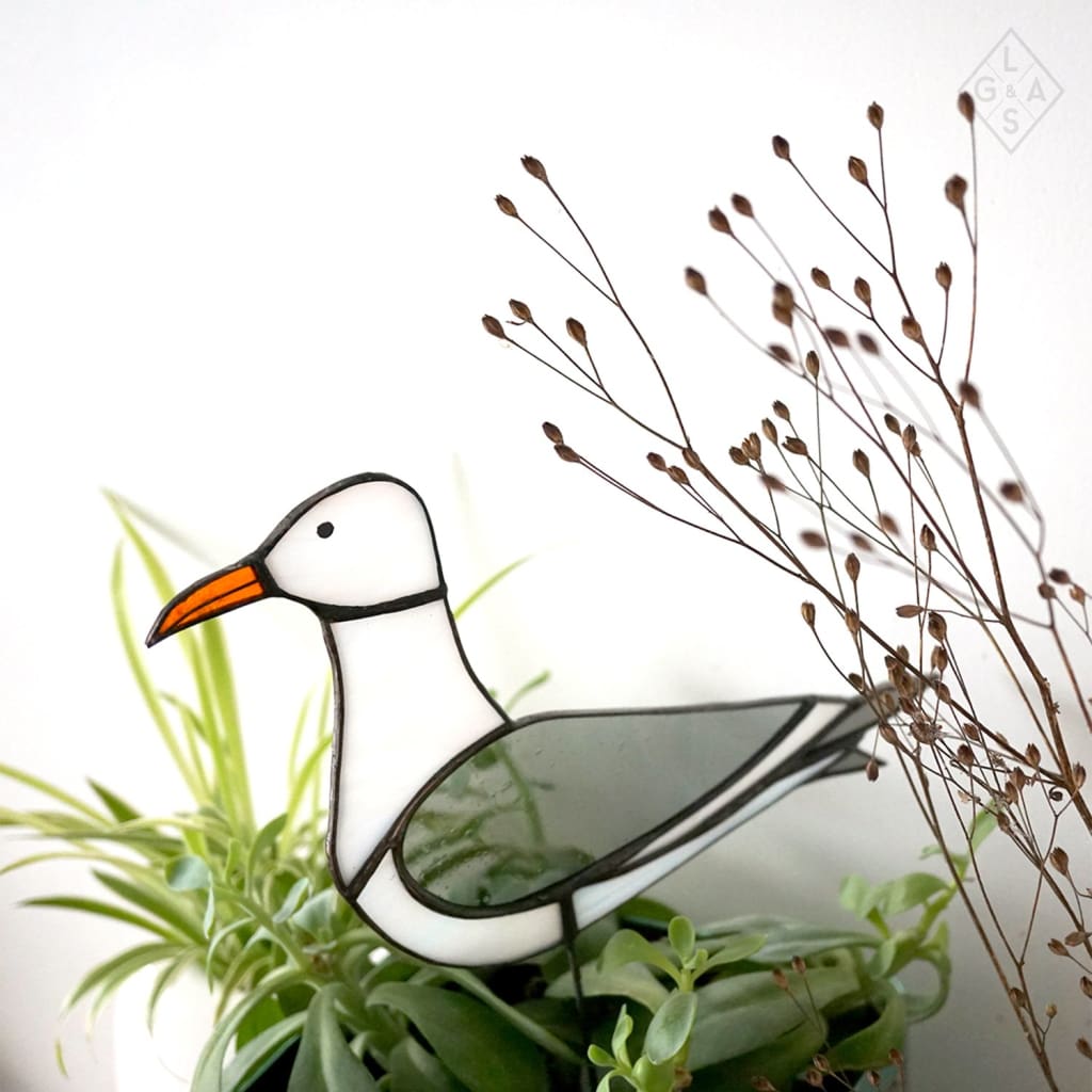 Meeuwtje In Glas - Glazen Vogels
